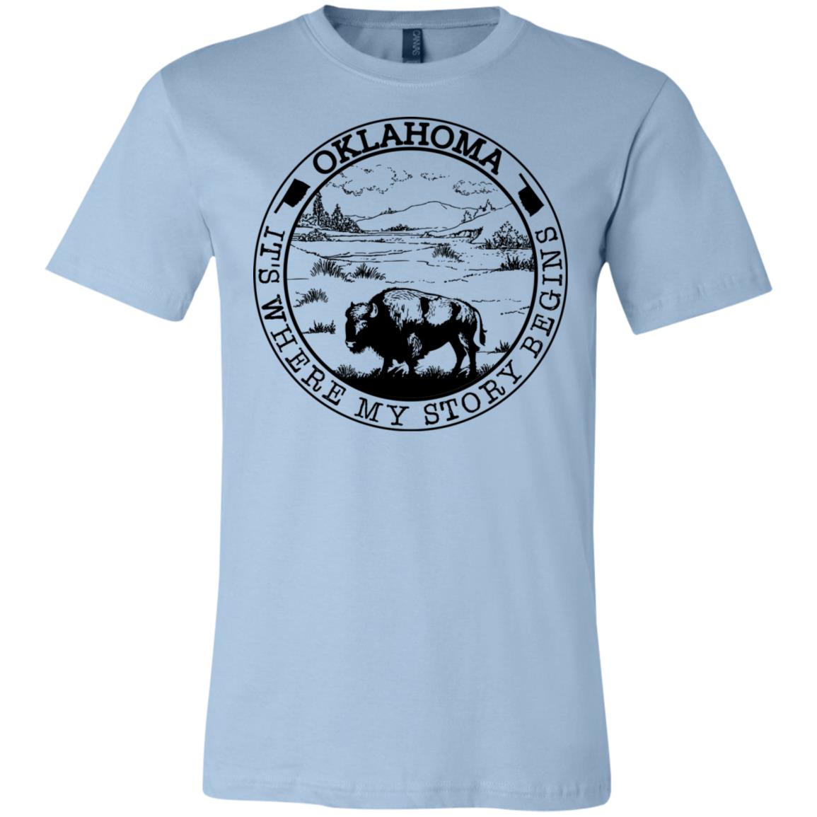 Oklahoma It's Where My Story Begins T Shirt - Hoodie Teezalo