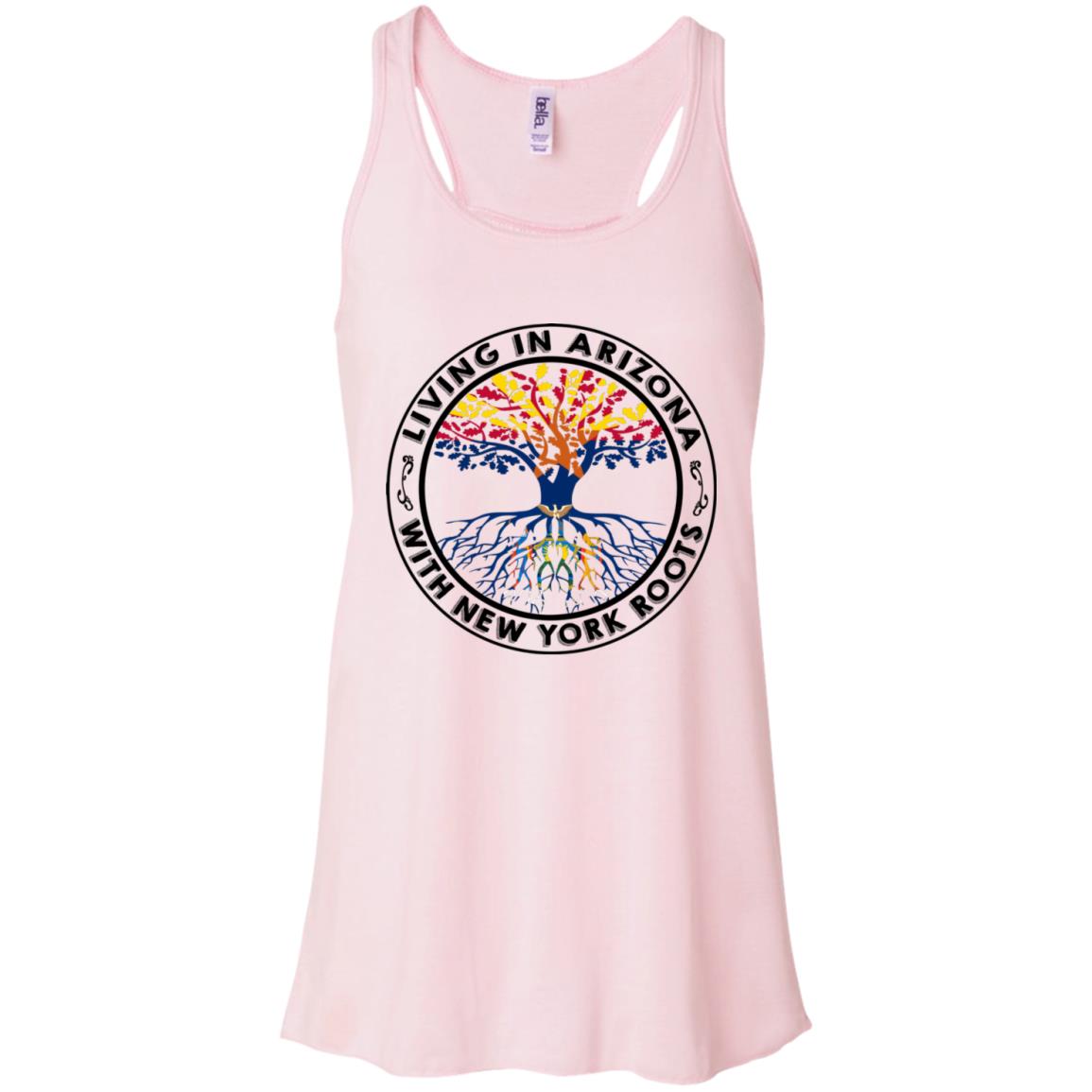 Living In Arizona With New York Roots T-Shirt - T-shirt Teezalo