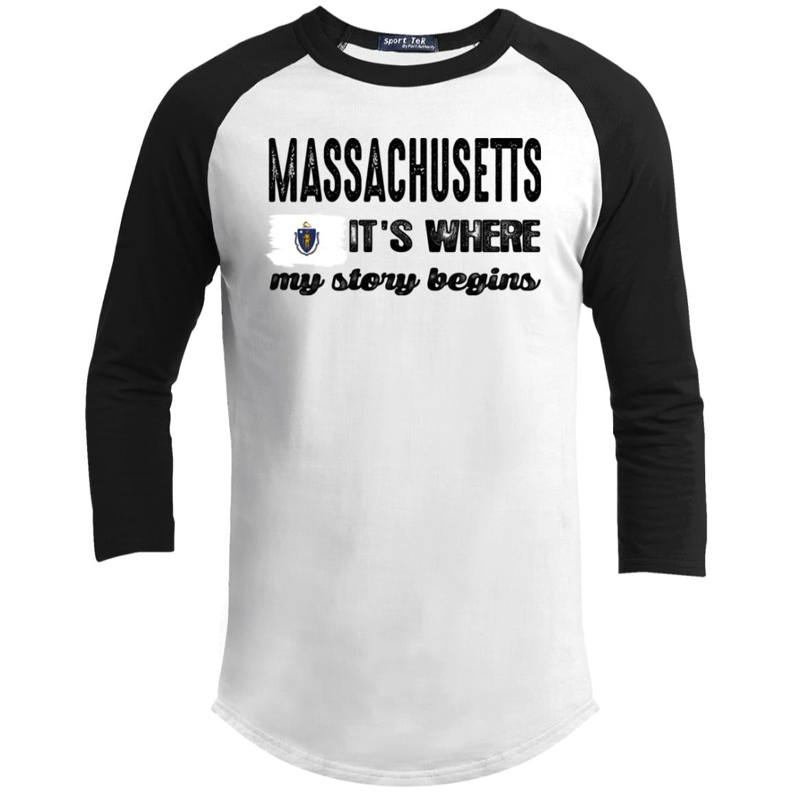 Massachusetts Where My Story Begins T-shirt - T-shirt Teezalo