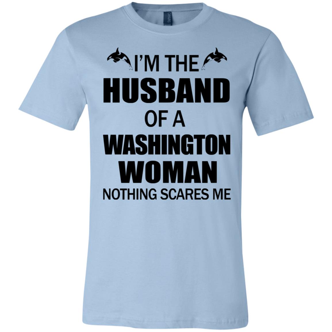 I'm The Husband Of A Washington Woman T-Shirt - T-shirt Teezalo