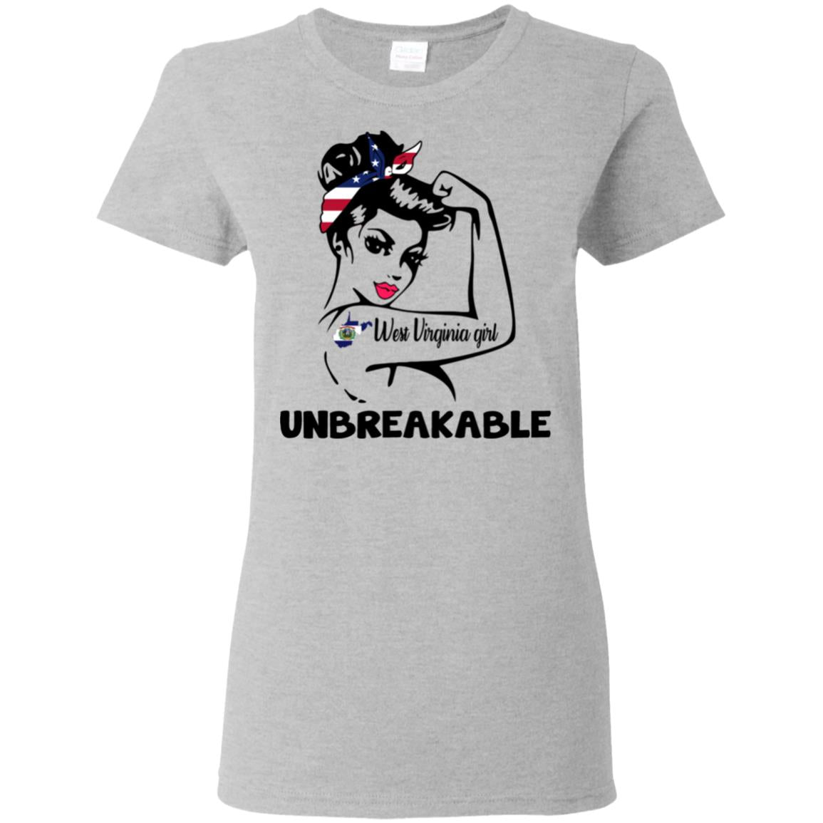 West Virginia Girl Unbreakable T Shirt - T-shirt Teezalo