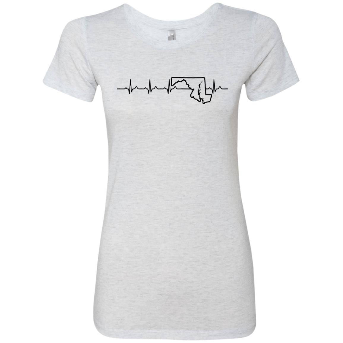 Maryland Heartbeat Hoodie - Hoodie Teezalo