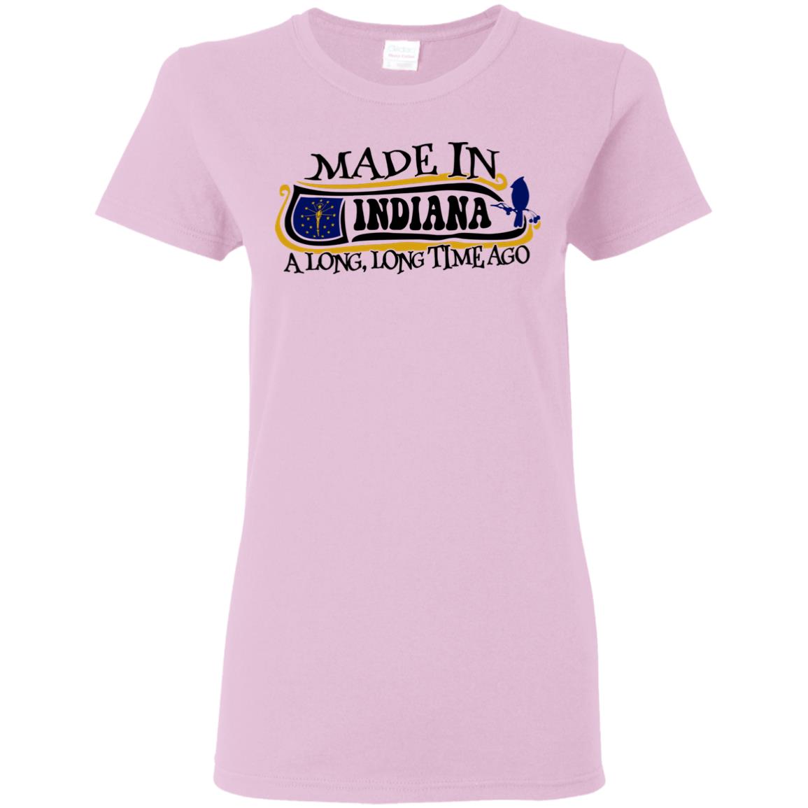 Made In Indiana A Long Long Time Ago T- Shirt - T-shirt Teezalo