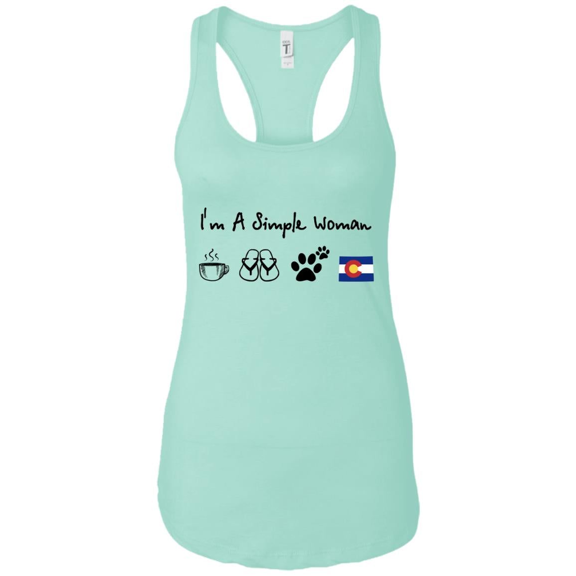 Colorado I'm A Simple Woman Coffee Hoodie - Hoodie Teezalo