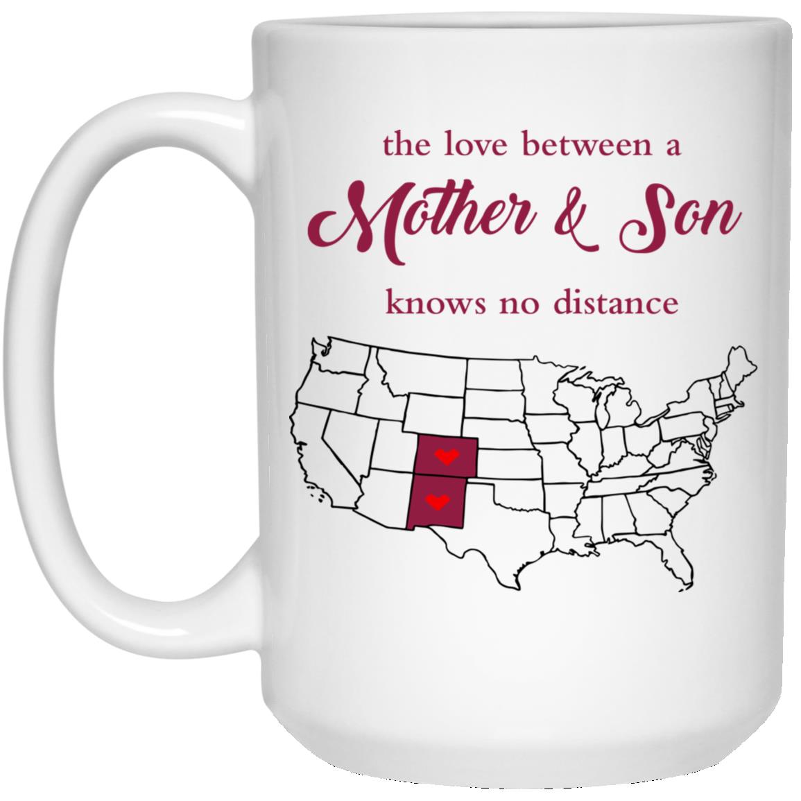 Colorado New Mexico The Love Between Mother And Son Mug - Mug Teezalo