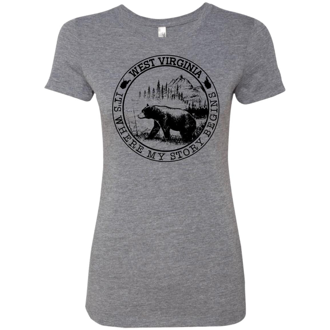 West Virginia It's Where My Story Begins Hoodie - Hoodie Teezalo