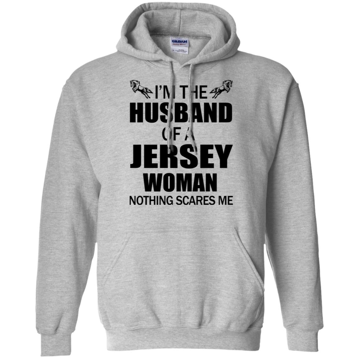 I'm The Husband Of A Jersey Woman T-Shirt - T-shirt Teezalo