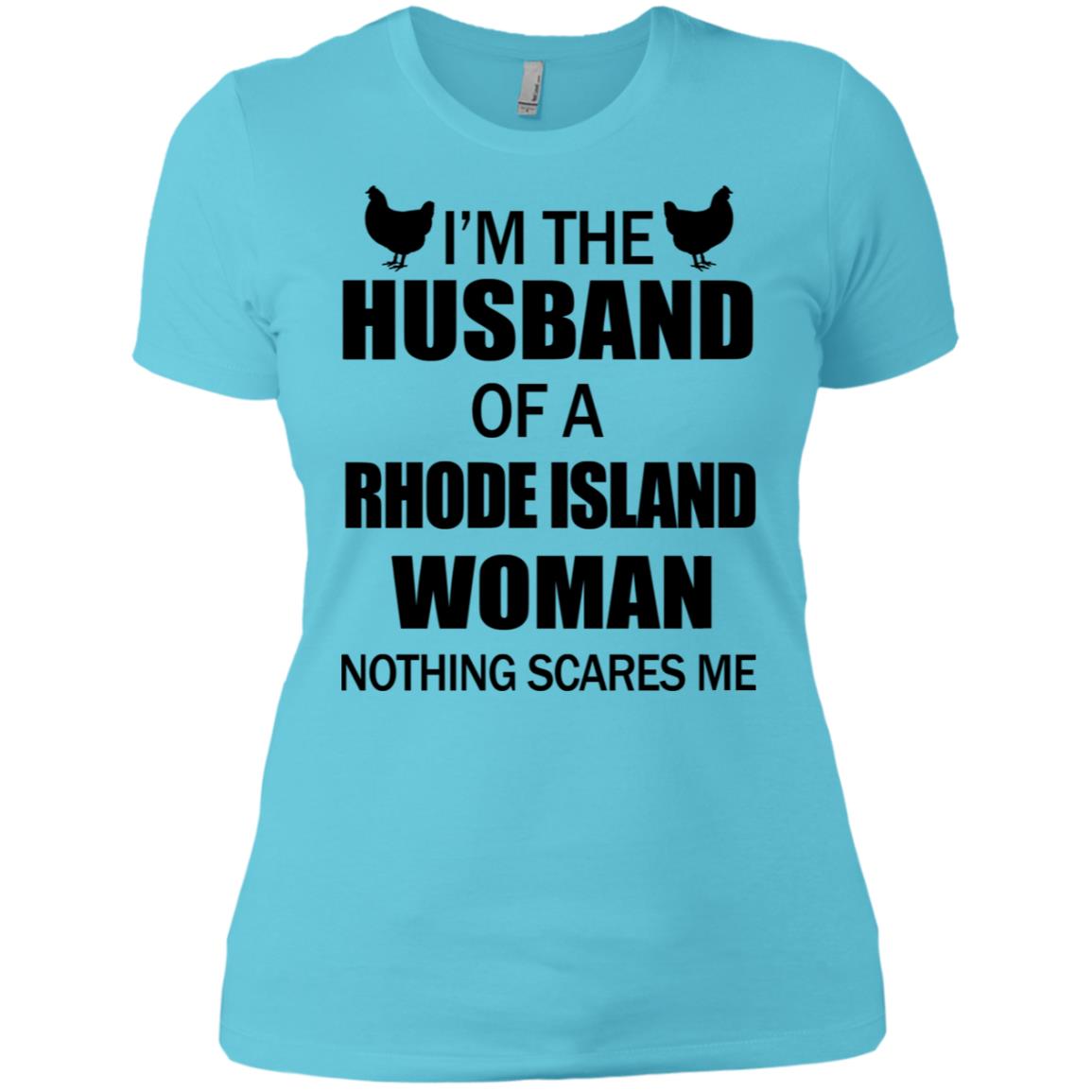I'm The Husband Of A Rhode Island Woman T-shirt - T-shirt Teezalo