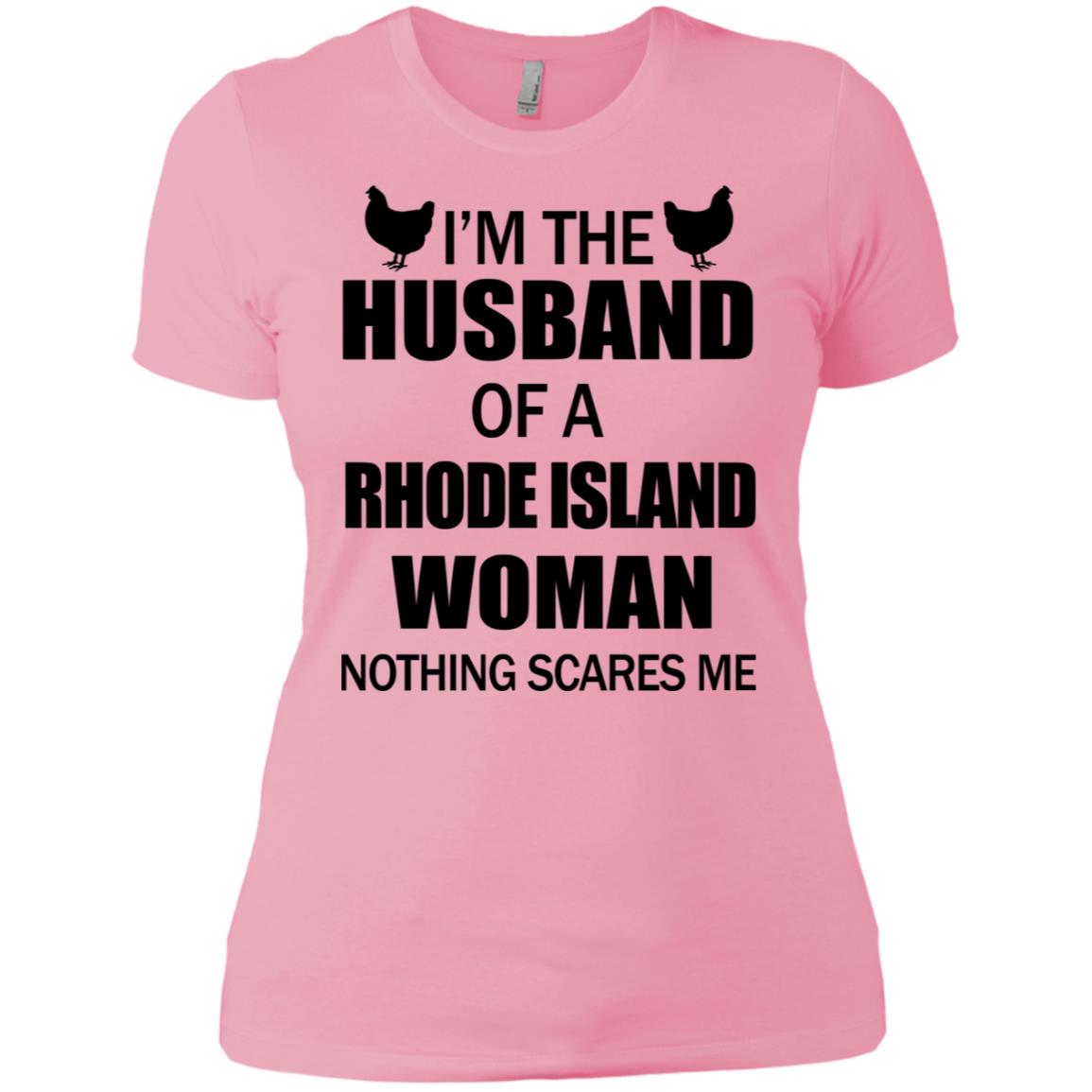 I'm The Husband Of A Rhode Island Woman T-shirt - T-shirt Teezalo