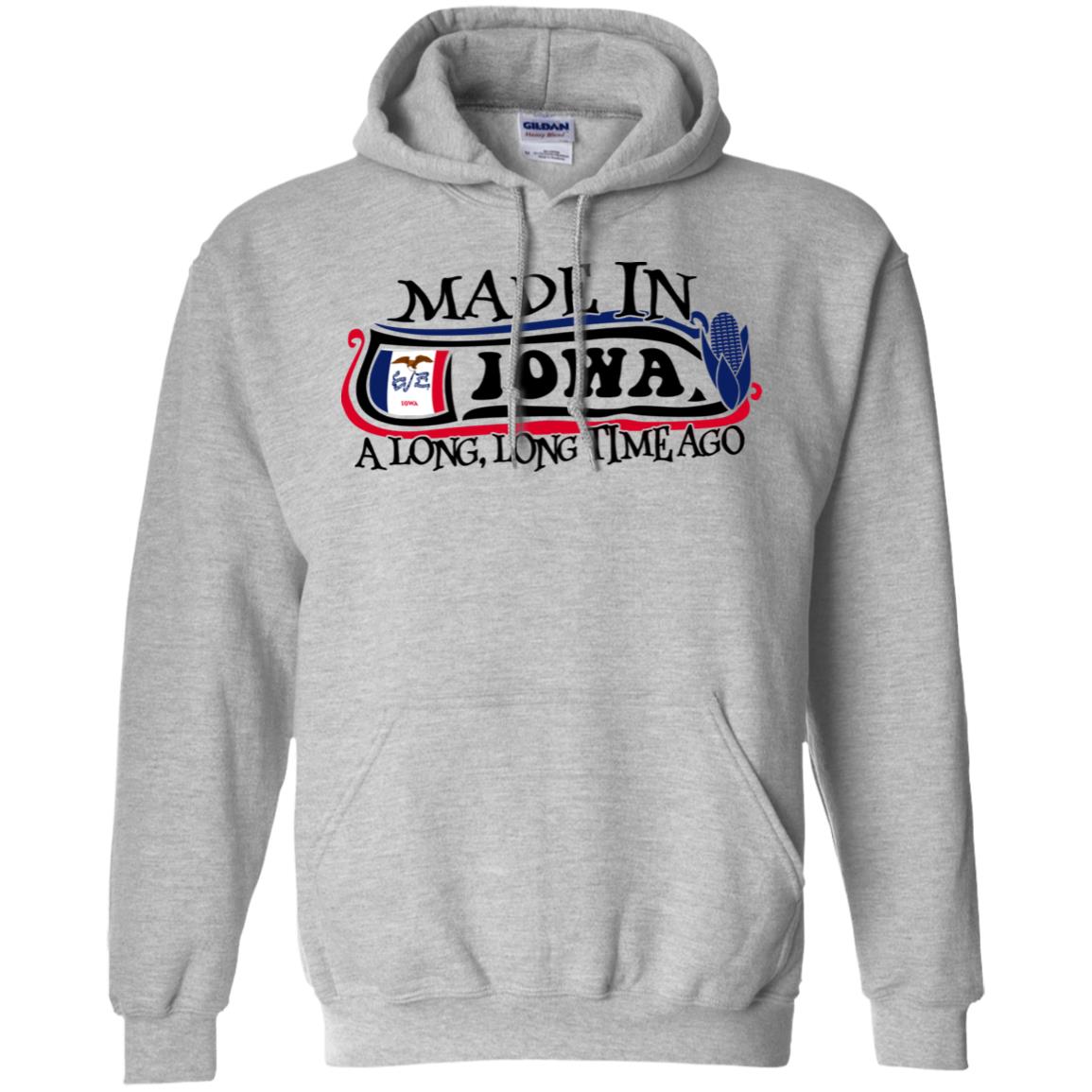 Made In Iowa A Long Long Time Ago T- Shirt - T-shirt Teezalo