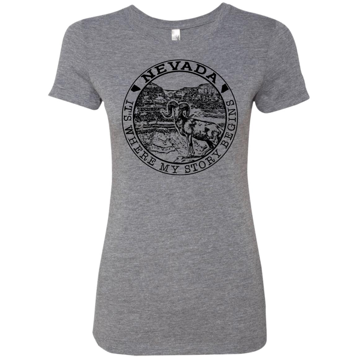 Nevada It's Where My Story Begins Hoodie - Hoodie Teezalo