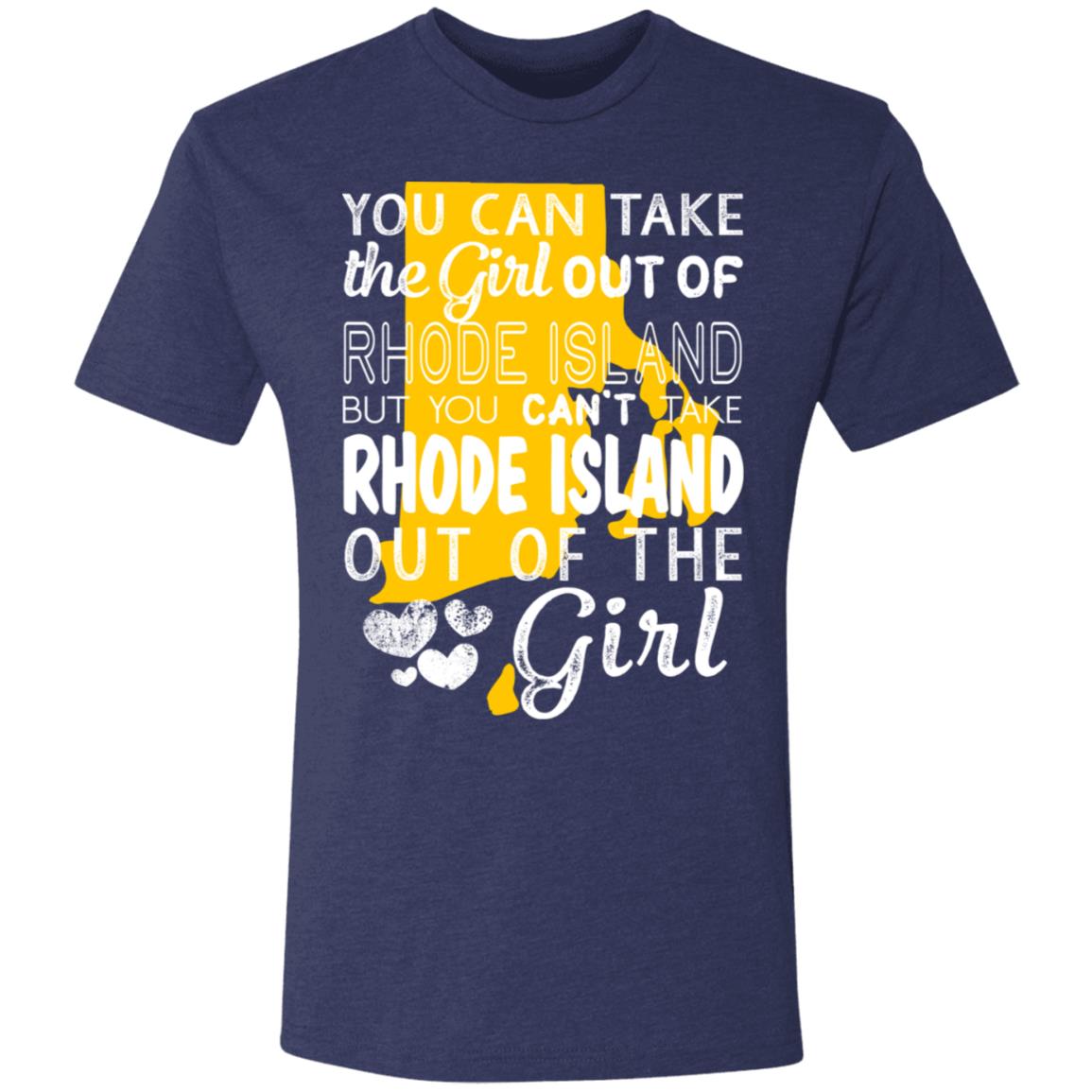 You Can't Take Rhode Island Out Of The Girl T-shirt - T-shirt Teezalo