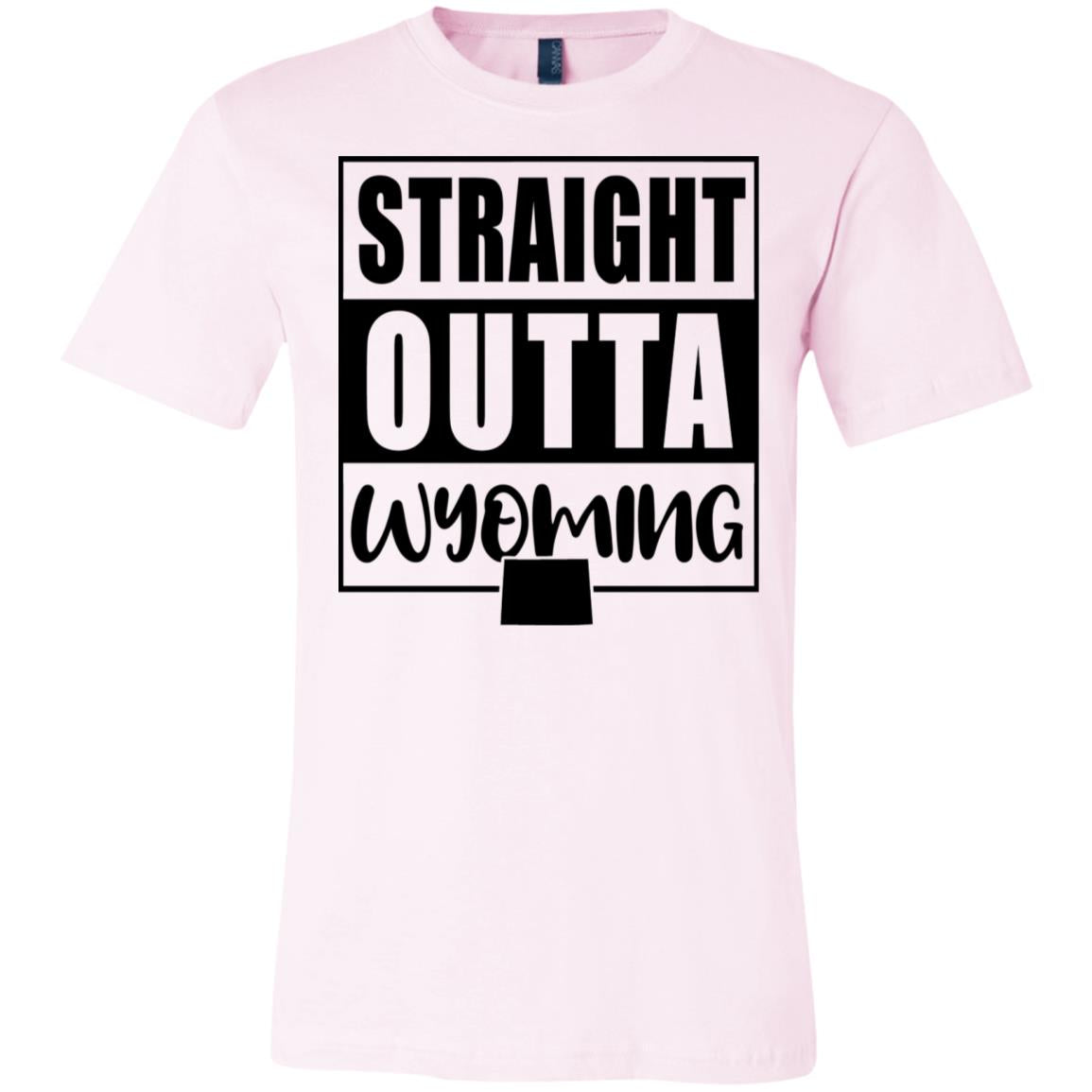 Straight Outta Wyoming T-Shirt - T-shirt Teezalo