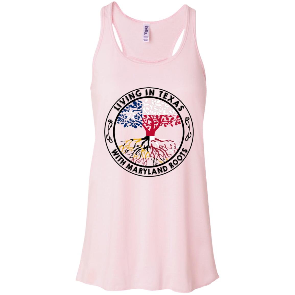 Living In Texas With Maryland Roots T-Shirt - T-shirt Teezalo