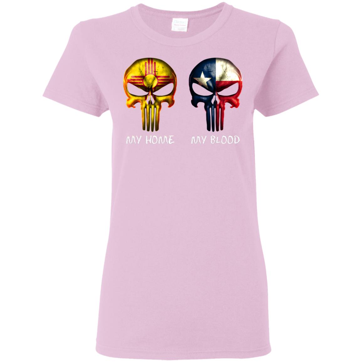 Texas Blood New Mexico Home T- Shirt - T-shirt Teezalo