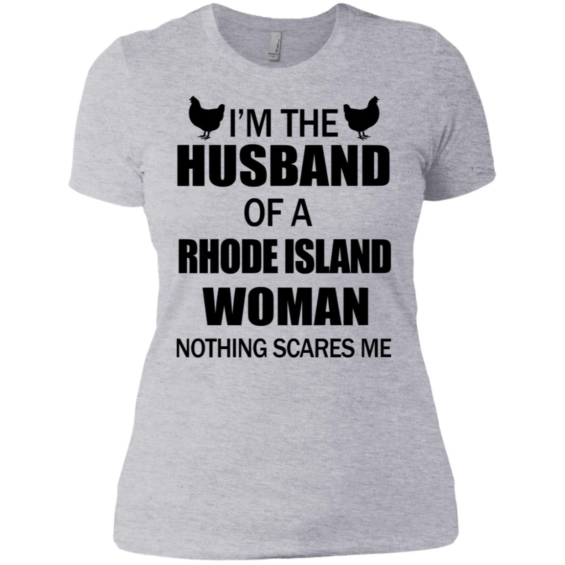 I'm The Husband Of A Rhode Island Woman T-shirt - T-shirt Teezalo