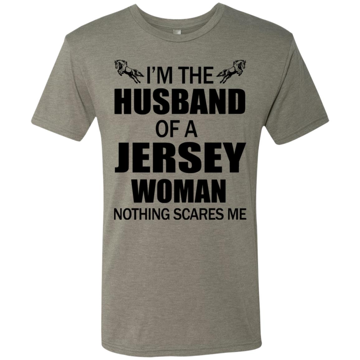 I'm The Husband Of A Jersey Woman T-Shirt - T-shirt Teezalo