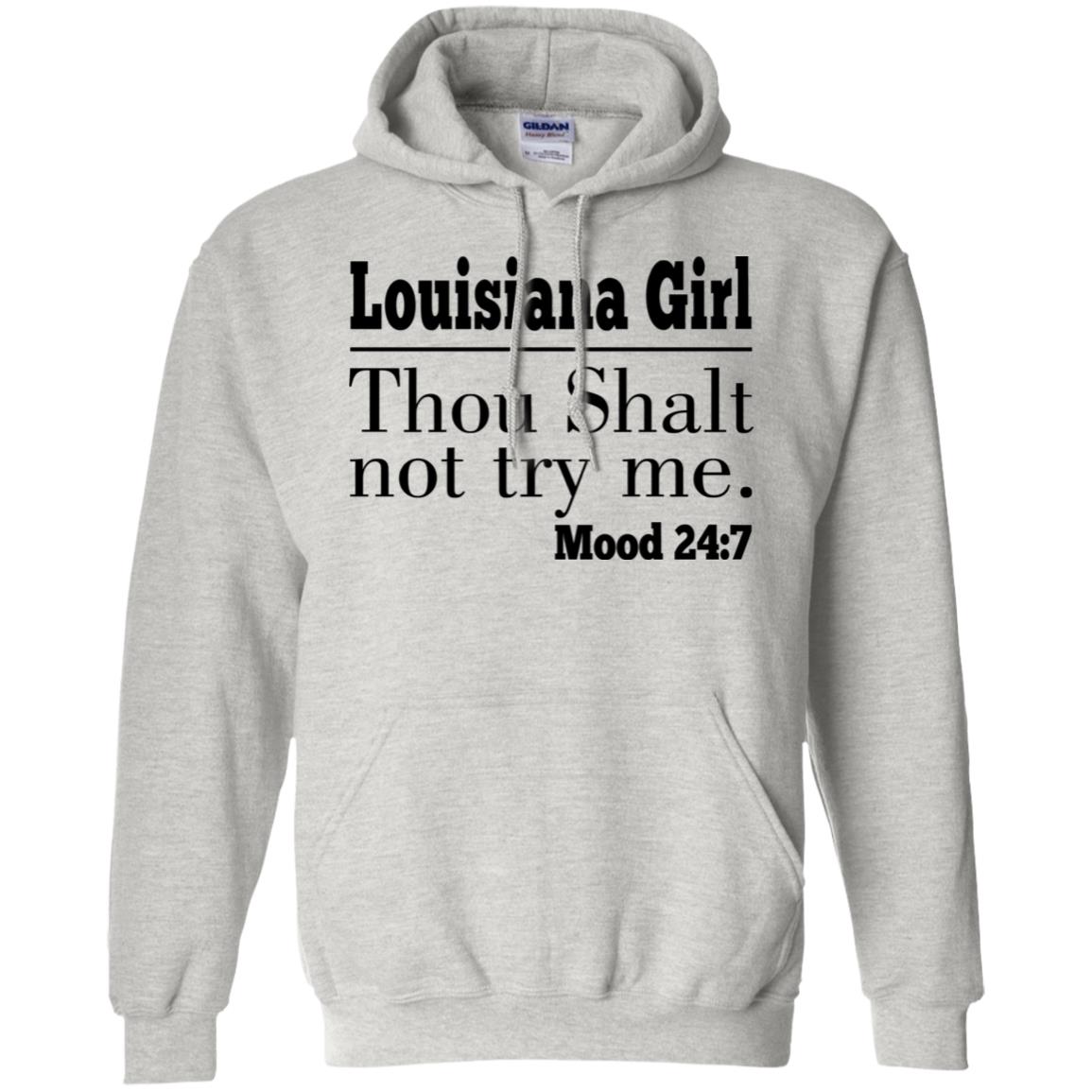 Louisiana Girl Thou Shalt T-Shirt - T-shirt Teezalo