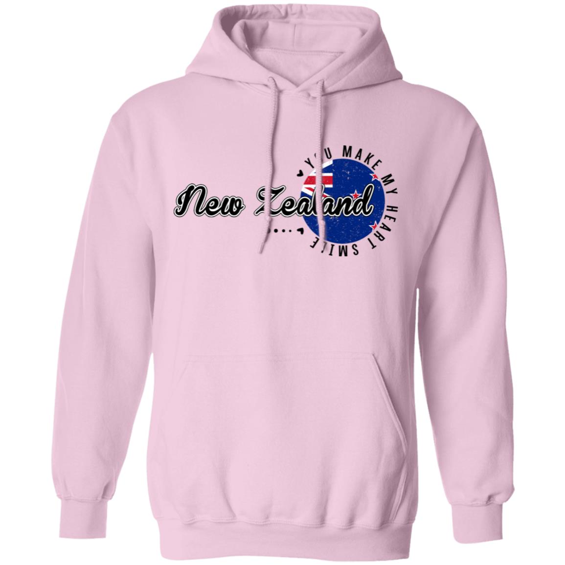 New Zealand You Make My Heart Smile Hoodie - T-shirt Teezalo