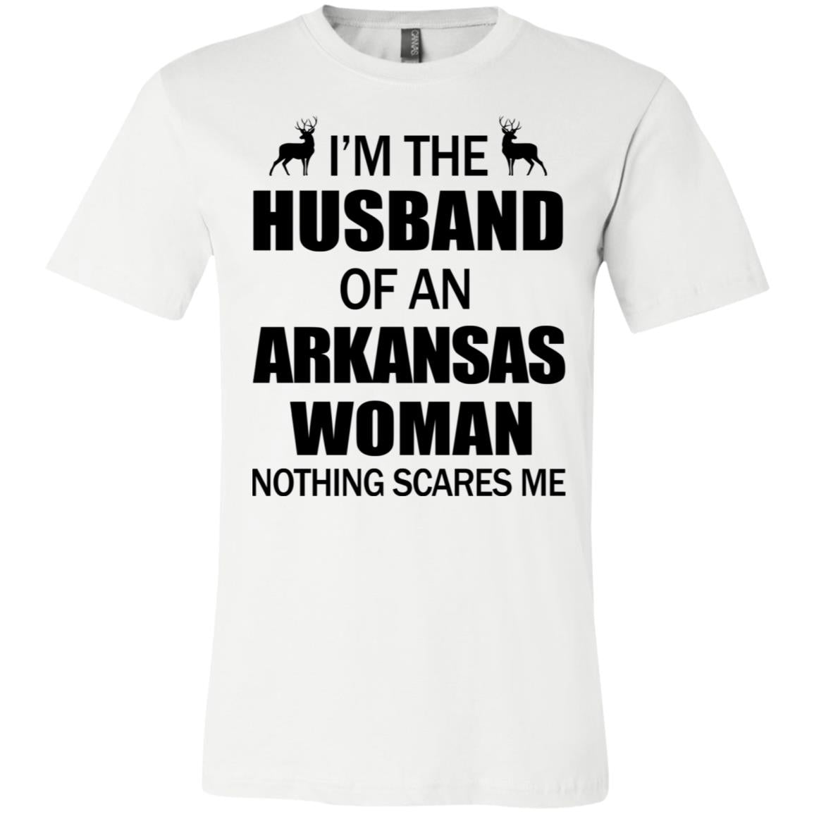 I'm The Husband Of An Arkansas Woman T Shirt - T-shirt Teezalo