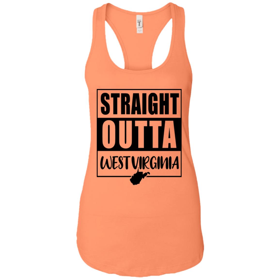 Straight Outta West Virginia T Shirt - T-shirt Teezalo