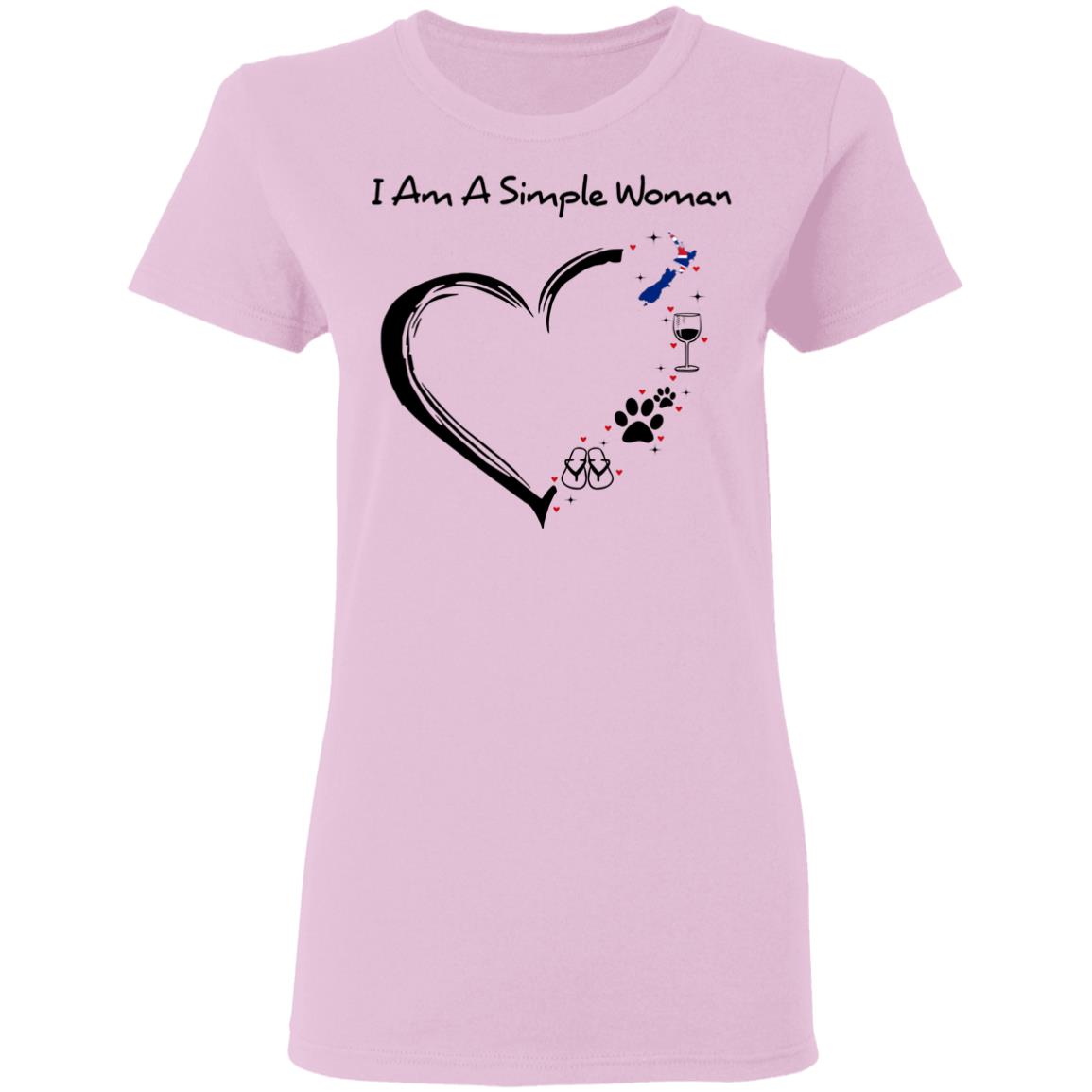 New Zealand I'm A Simple Woman Hoodie - Hoodie Teezalo