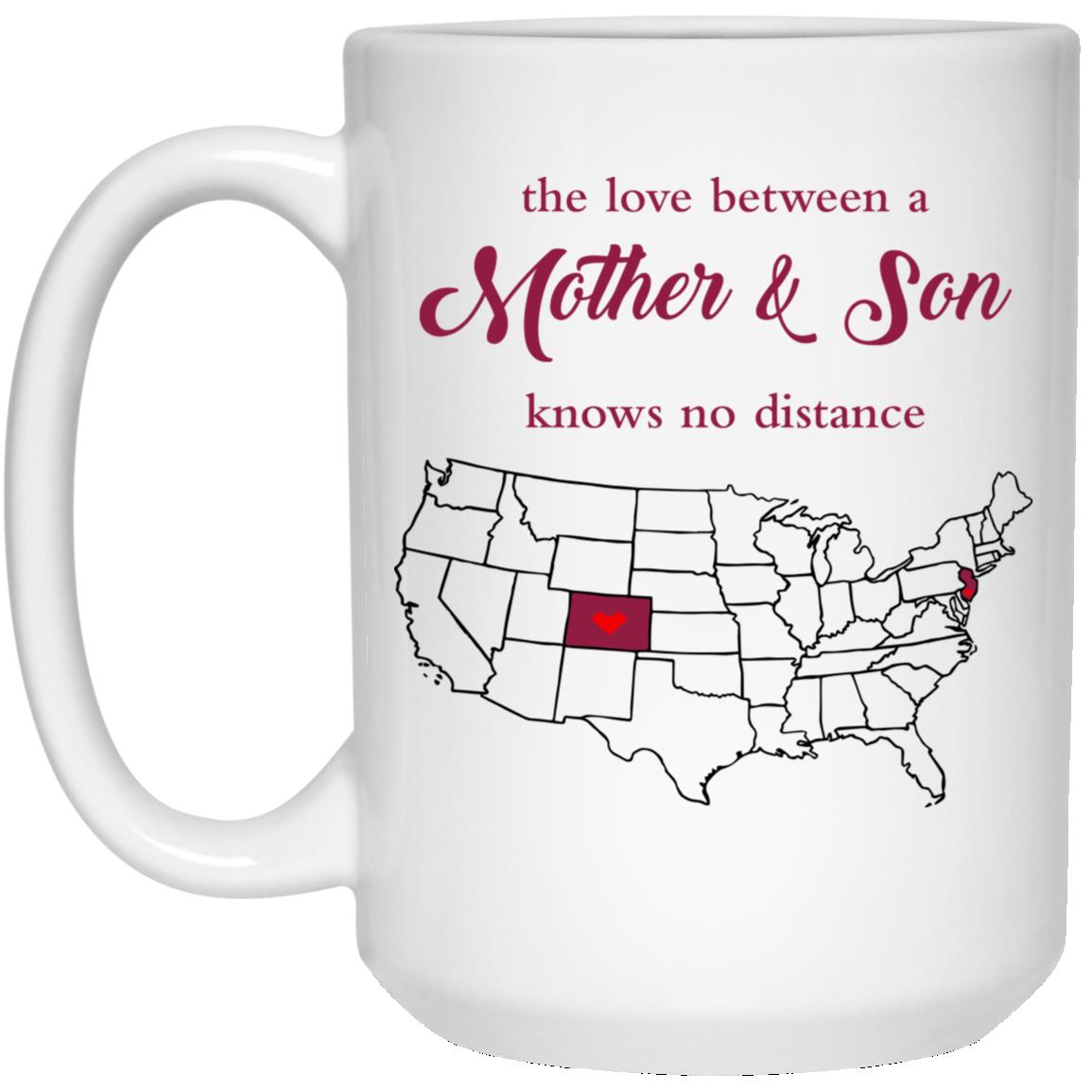 Colorado Jersey The Love Between Mother And Son Mug - Mug Teezalo
