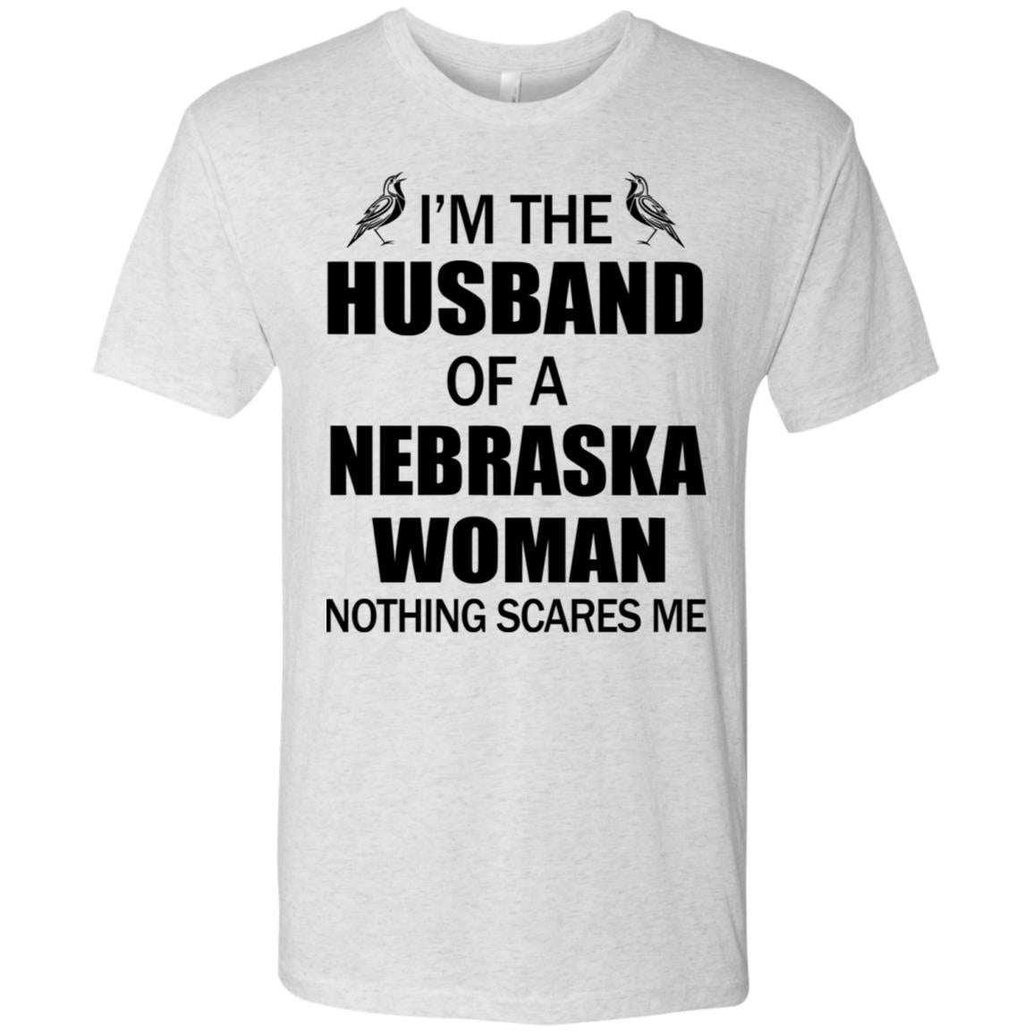 I'm The Husband Of A Nebraska Woman T-shirt - T-shirt Teezalo