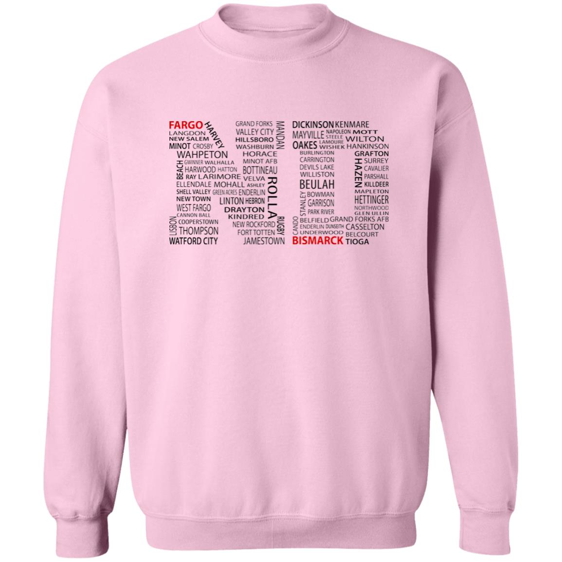 North Dakota Cities T Shirt - T-shirt Teezalo