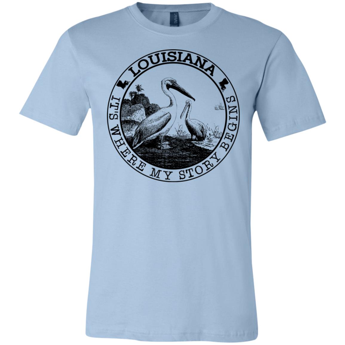 Louisiana It's Where My Story Begins Hoodie - Hoodie Teezalo