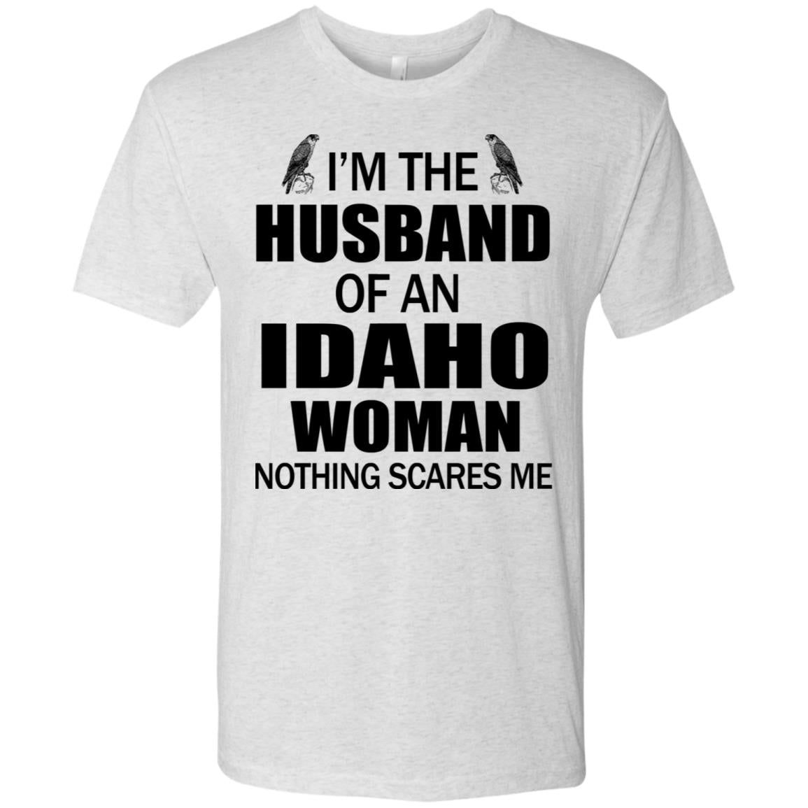 I Am The Husband Of An Idaho Woman Hoodie - Hoodie Teezalo