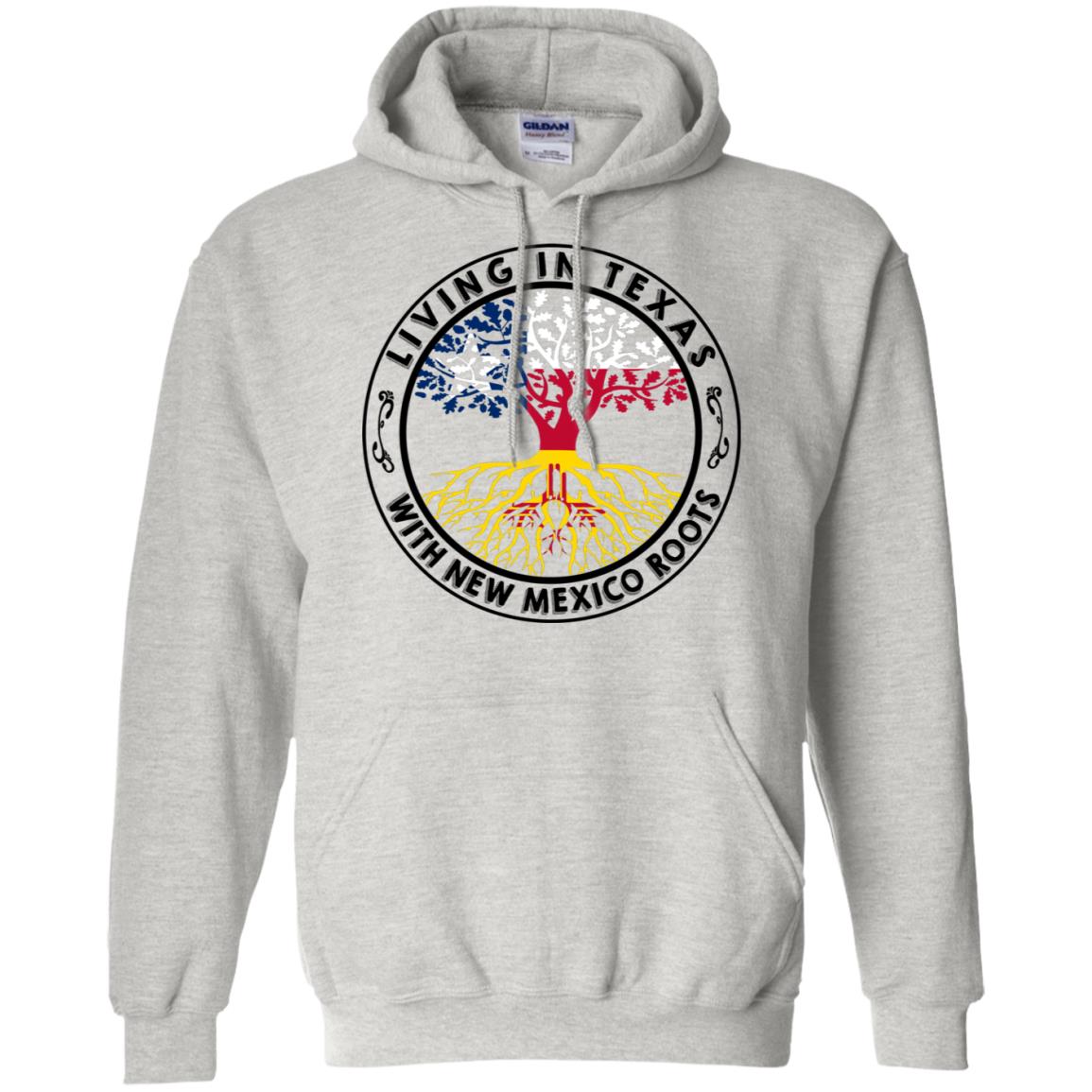 Living In Texas With New Mexico Roots T-Shirt - T-shirt Teezalo