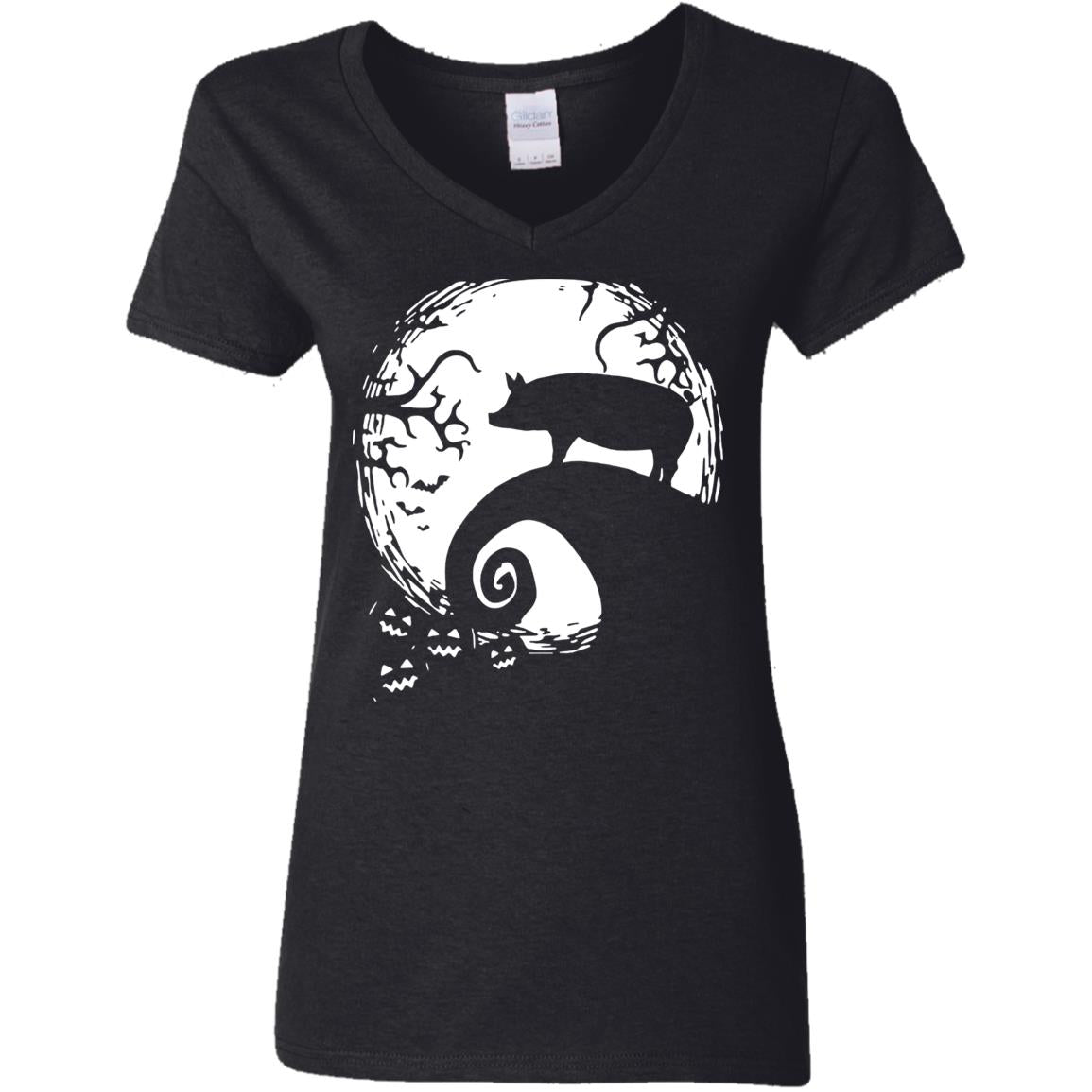 Pig Halloween Hoodie - Hoodie Teezalo