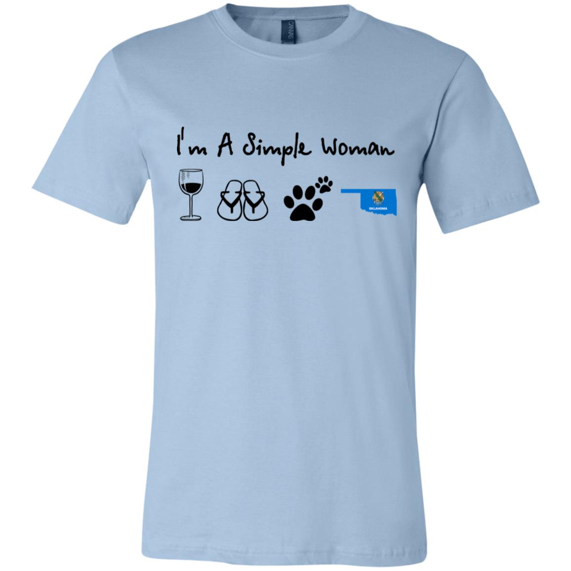 Oklahoma I'm A Simple Woman Hoodie - Hoodie Teezalo