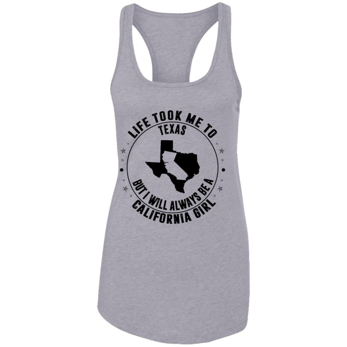 Life Took Me To Texas Always Be A California Girl Hoodie - Hoodie Teezalo