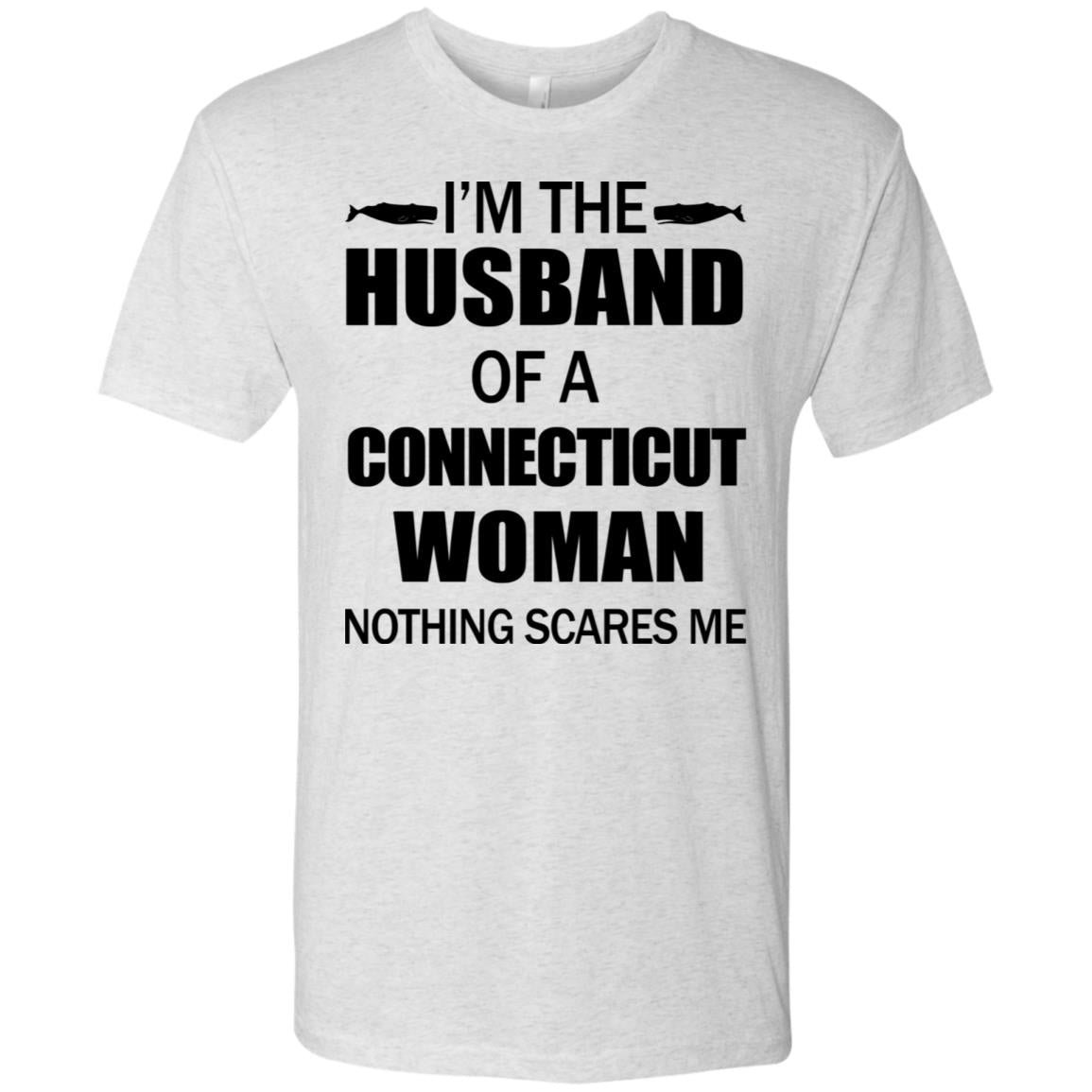 I'm The Husband Of A Connecticut Woman T Shirt - T-shirt Teezalo