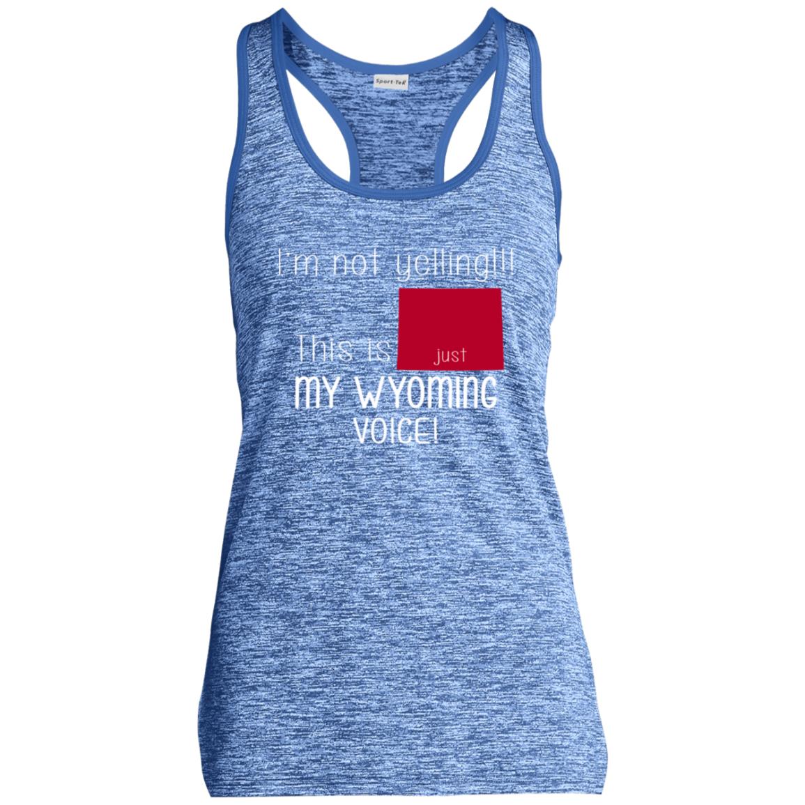 I'm Not Yelling This Is My Wyoming Voice T-Shirt - T-shirt Teezalo