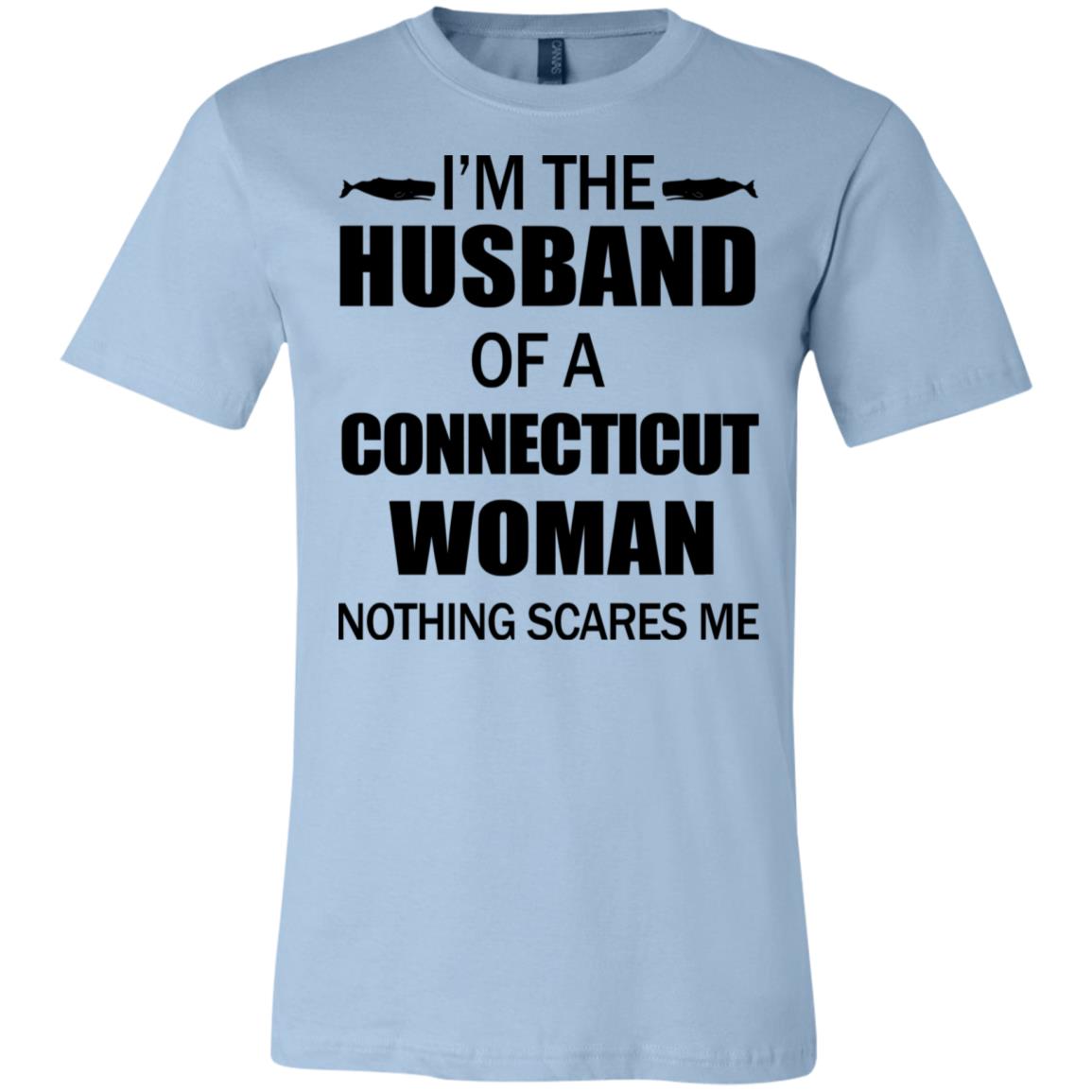 I'm The Husband Of A Connecticut Woman T Shirt - T-shirt Teezalo