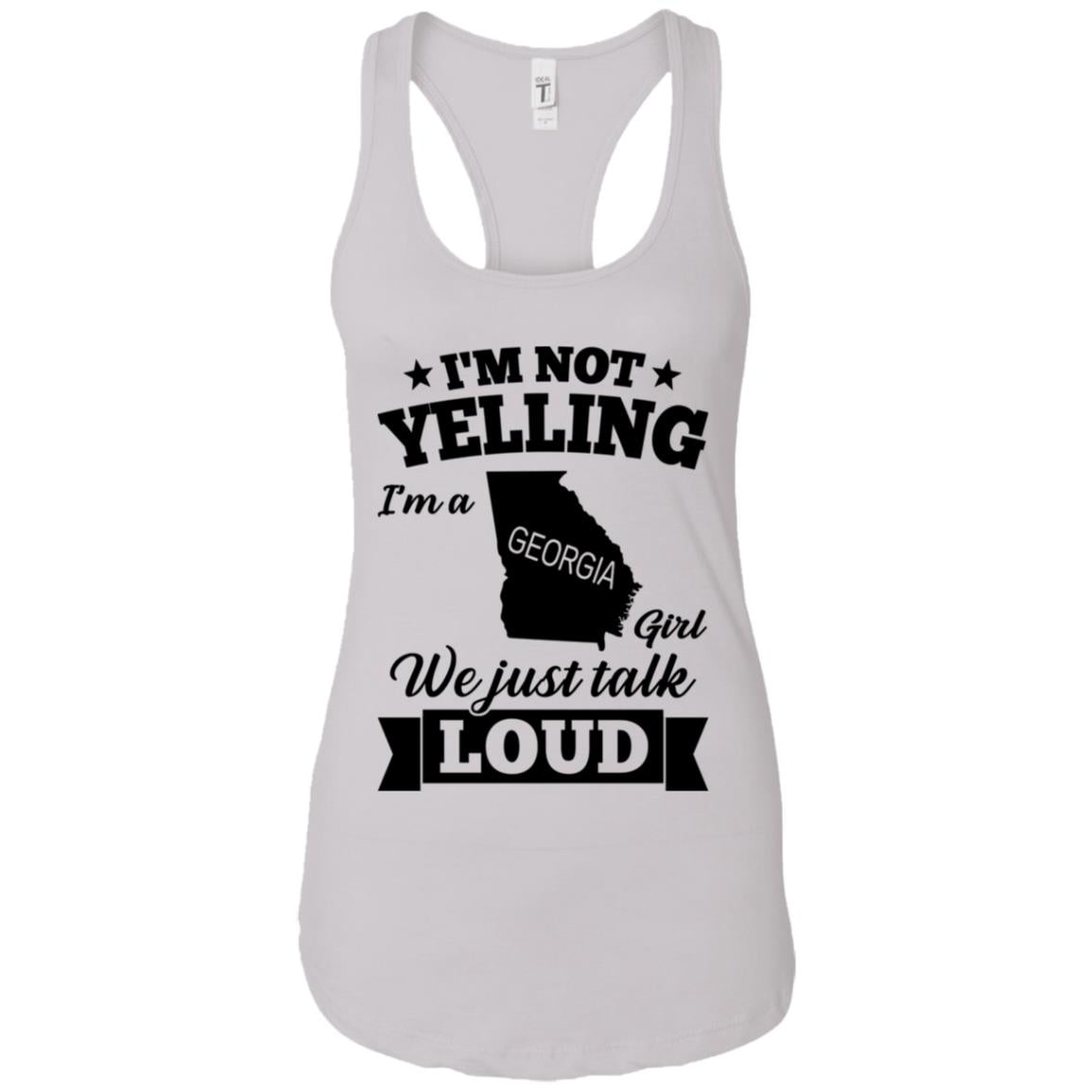 I'm Not Yelling I'm A Georgia Girl Hoodie - Hoodie Teezalo