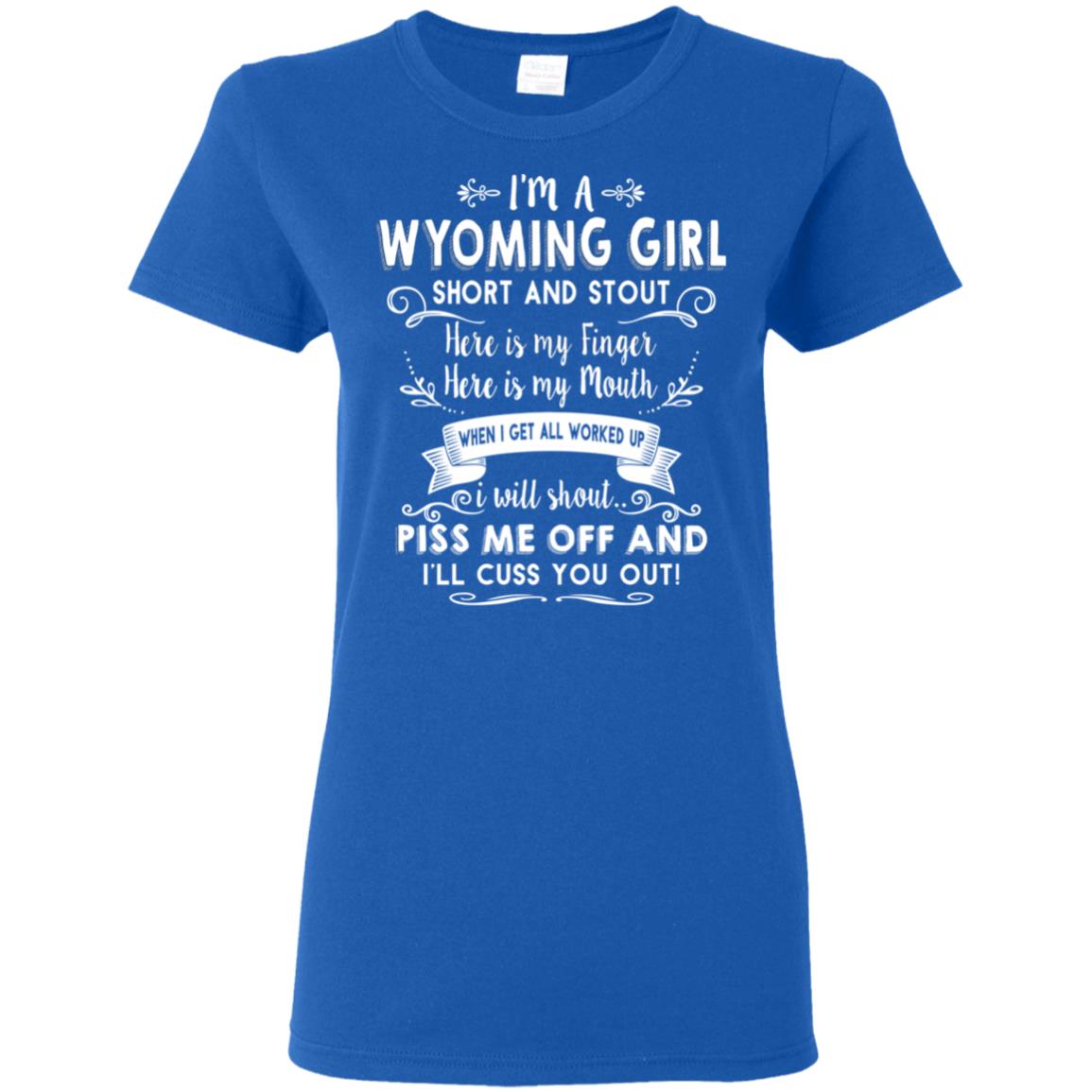 Wyoming Girl Short And Stout Pullover Hoodie - Hoodie Teezalo
