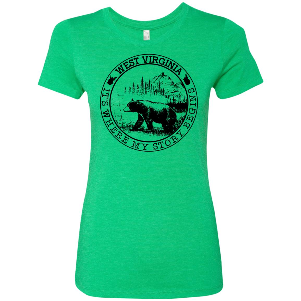 West Virginia It's Where My Story Begins Hoodie - Hoodie Teezalo