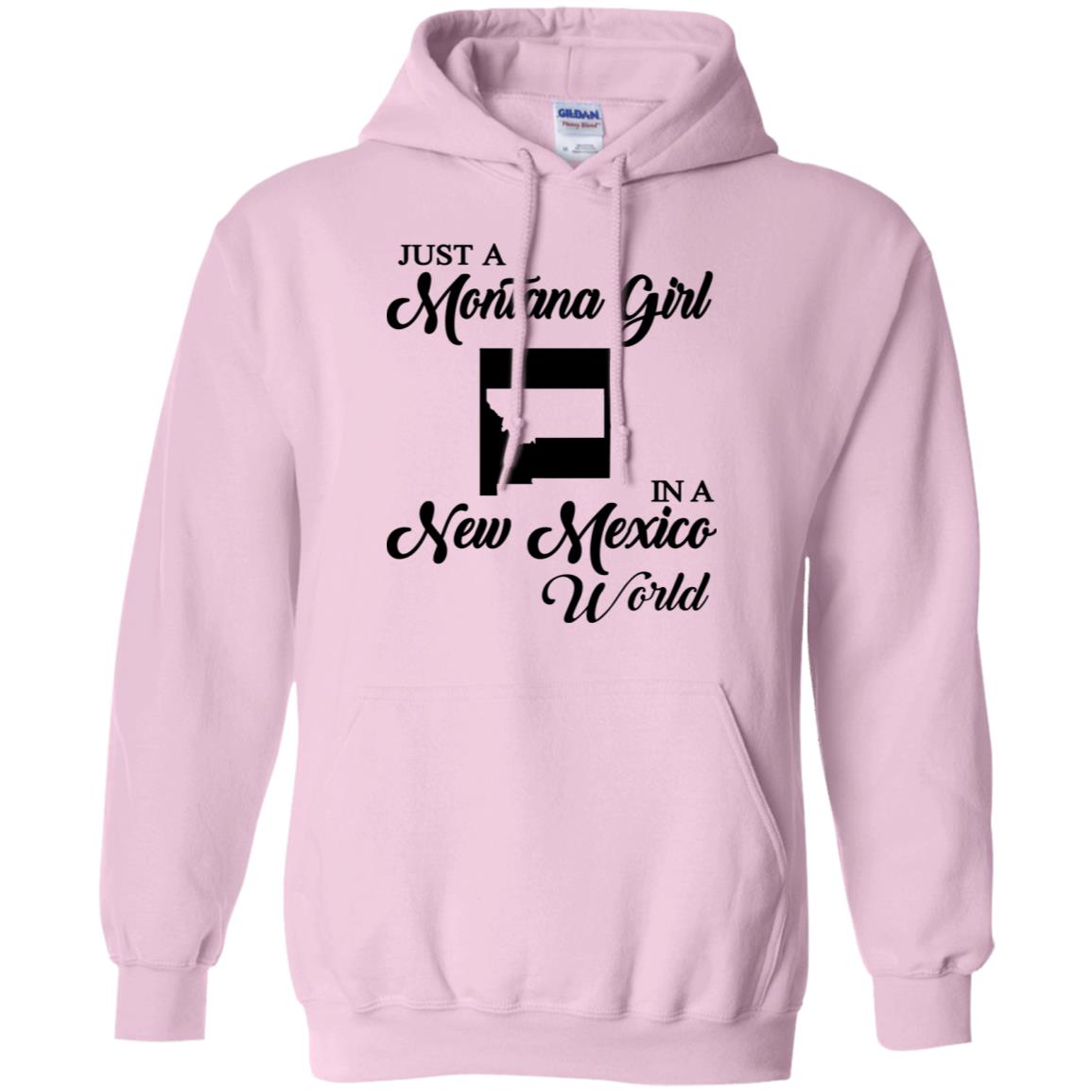 Just A Montana Girl In A New Mexico World T-Shirt - T-shirt Teezalo