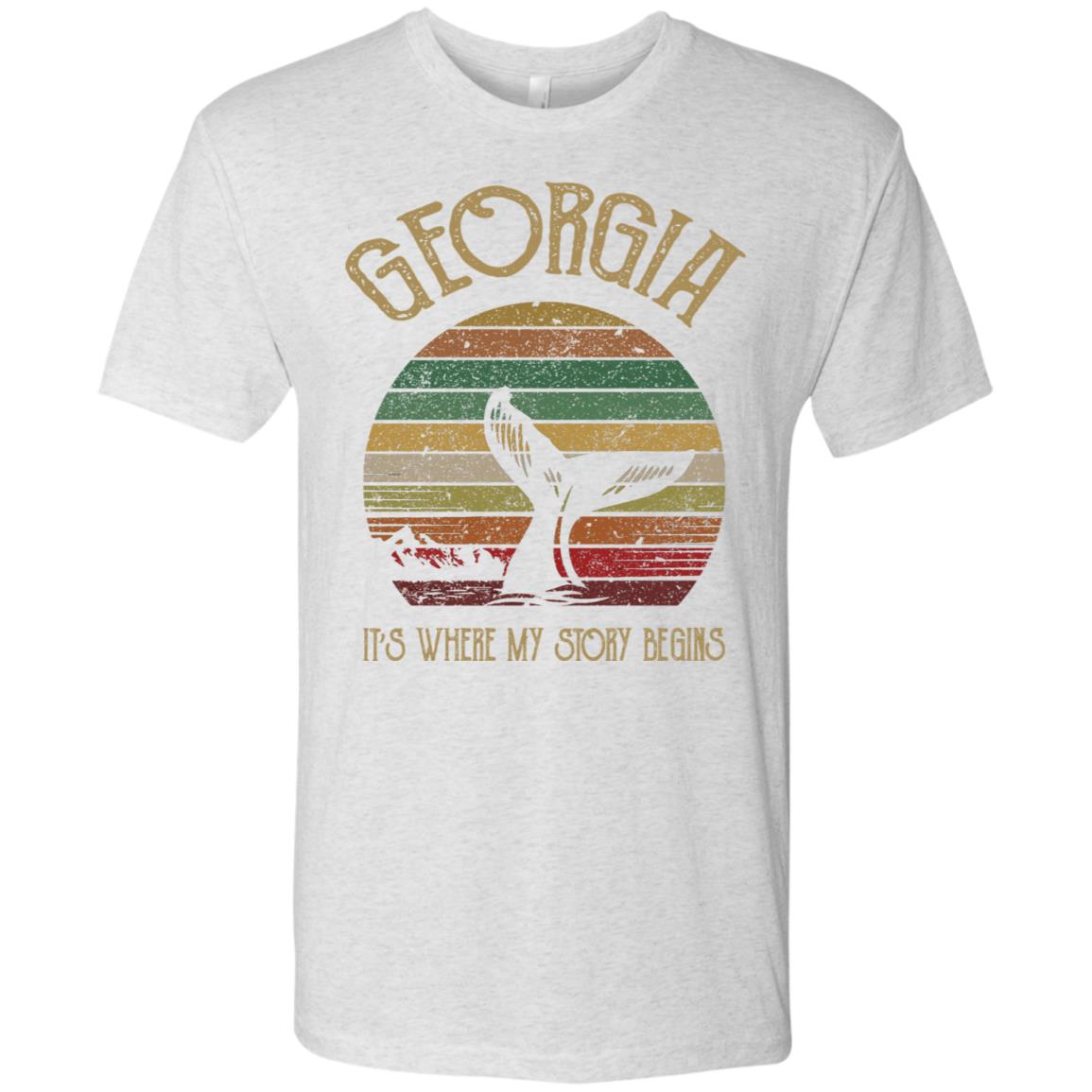 Georgia Where My Story Begins Hoodie - Hoodie Teezalo