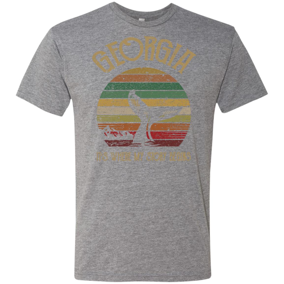 Georgia Where My Story Begins Hoodie - Hoodie Teezalo