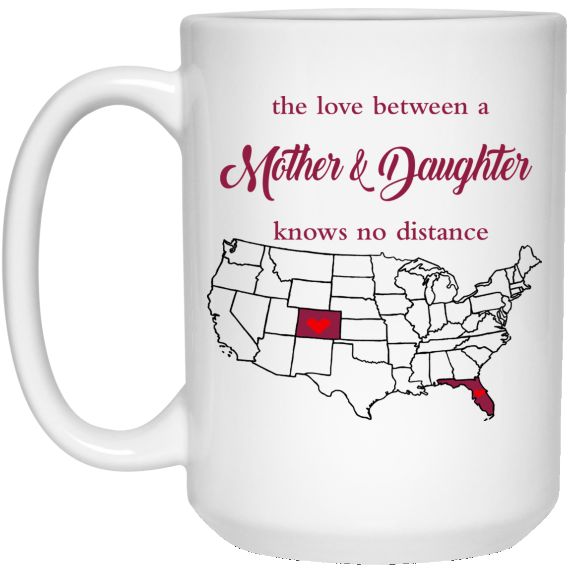 Colorado FloridaThe Love Mother And Son Mug - Mug Teezalo