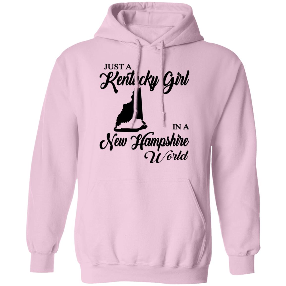 Just A Kentucky Girl In A New Hampshire World T-Shirt - T-shirt Teezalo