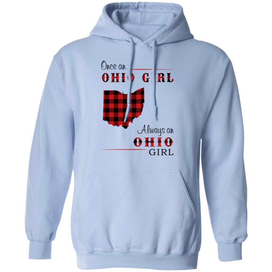Once And Always Ohio Girl Hoodie - T-shirt Teezalo