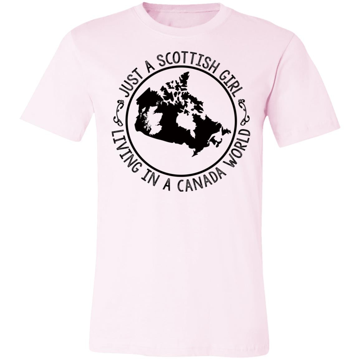 Scottish Girl Living In Canada World Hoodie - Hoodie Teezalo