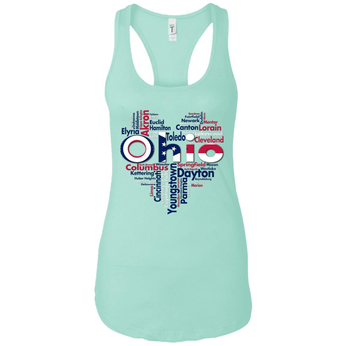 Ohio City Heart T-Shirt - T-shirt Teezalo