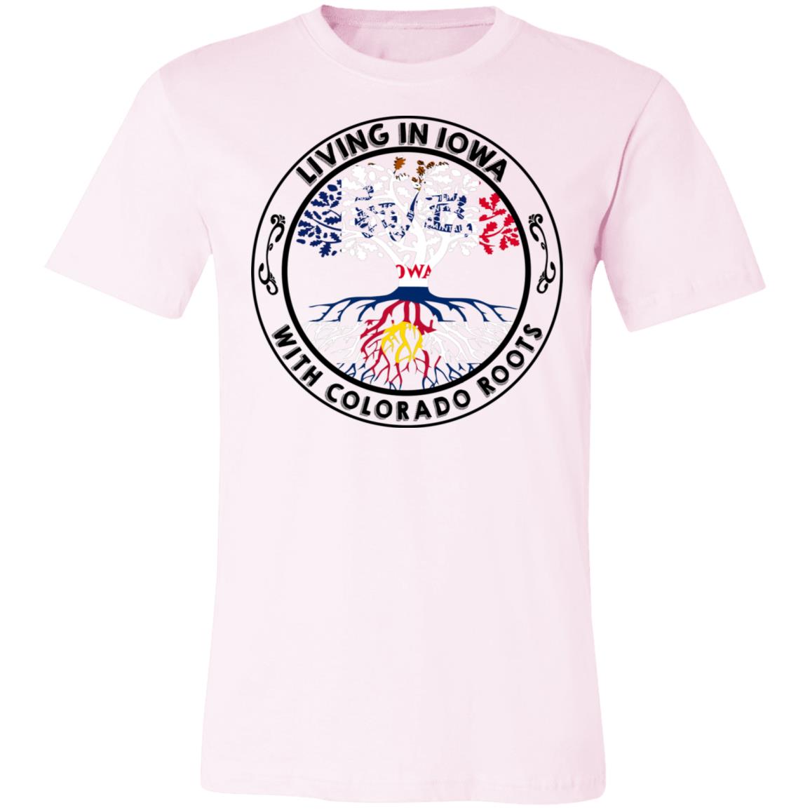 Living In Iowa With Colorado Roots Hoodie - Hoodie Teezalo